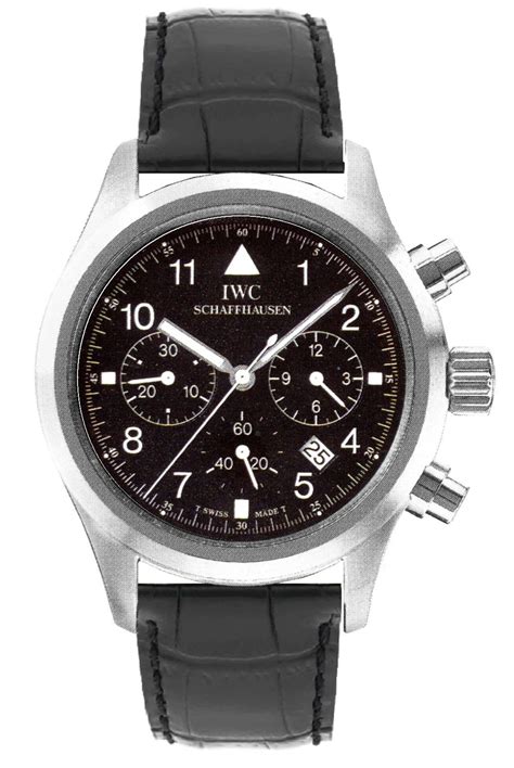 iwc mod 3741 carica al quarzo|IWC Pilot's Watch Chronograph Mechaquartz • IW3741.